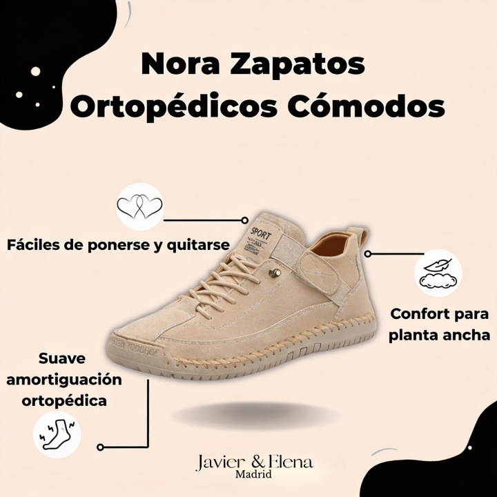 Nora Zapatos Ortopédicos Cómodos y Sin Dolor