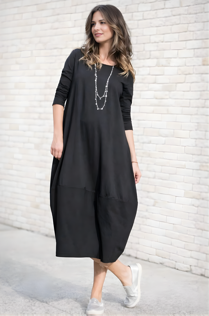 Ginny | Vestido Midi de Confort Casual