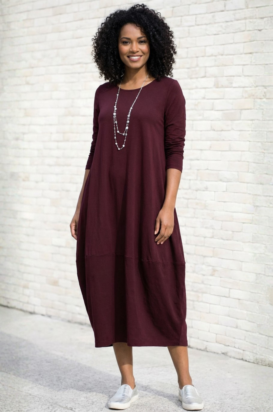 Ginny | Vestido Midi de Confort Casual