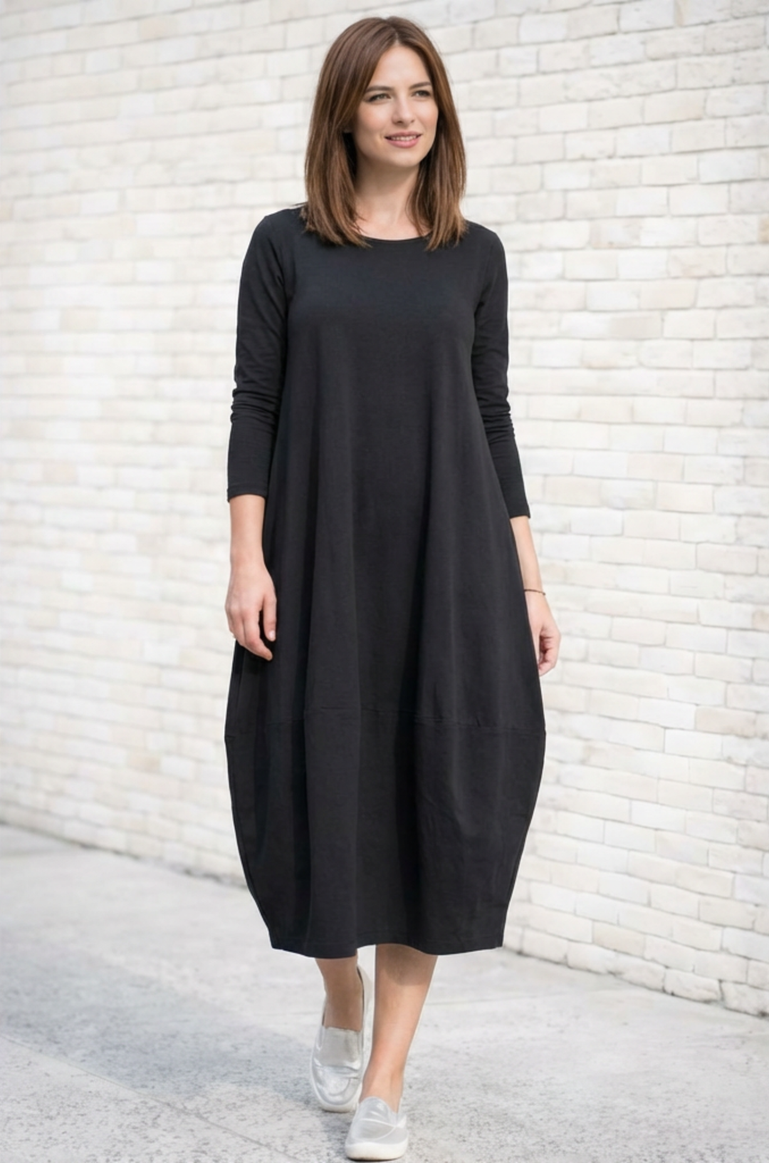Ginny | Vestido Midi de Confort Casual