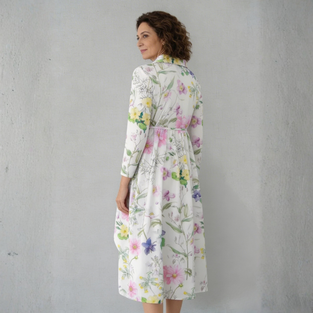 Rosalie | Vestido elegante de flores silvestres