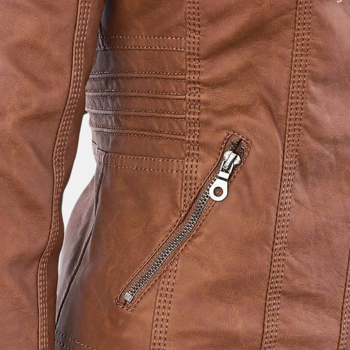 Monika - Chaqueta de cuero