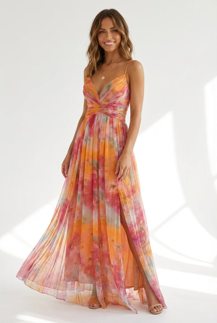 Giselle | Vestido Maxi Atemporal de Estilo Sofisticado