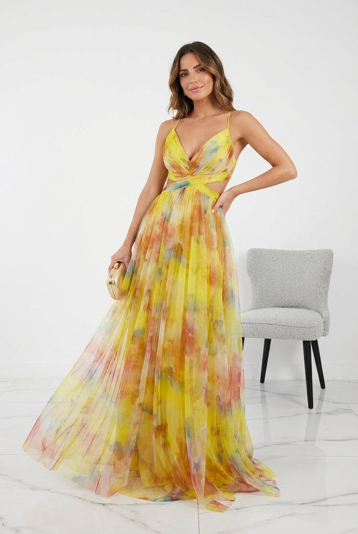 Giselle | Vestido Maxi Atemporal de Estilo Sofisticado