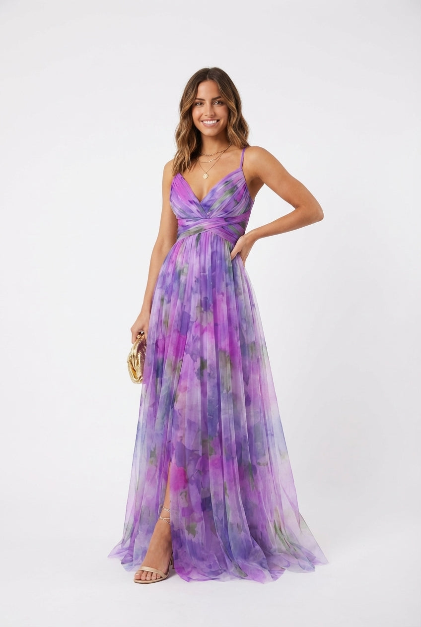 Giselle | Vestido Maxi Atemporal de Estilo Sofisticado