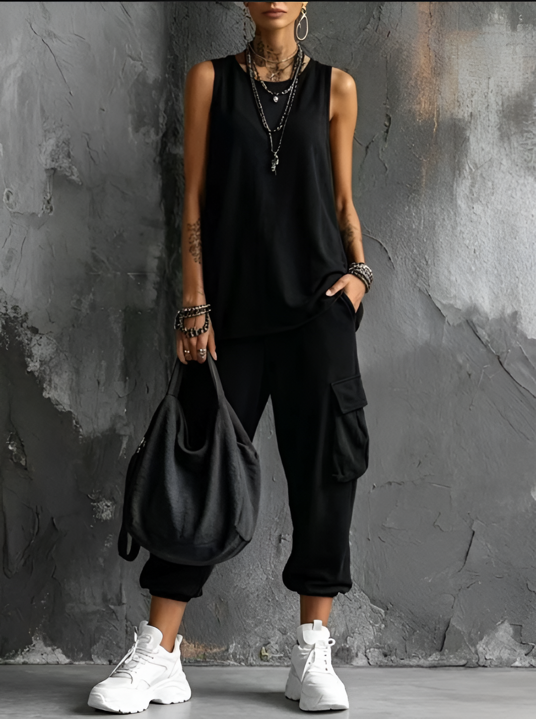 Noemí™ | Conjunto casual de confort urbano
